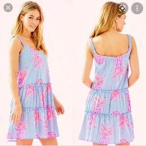 EUC Lilly Pulitzer Lori dress XL rum swizzle